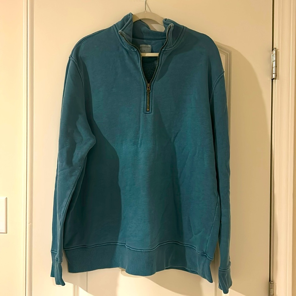 Men’s XL Teal Merona pullover sweatshirt